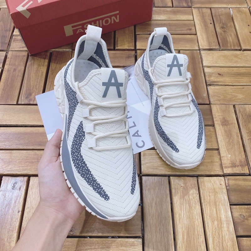 [FreeShip - Phiên Bản Mới] Giày thể thao nam, giày sneaker vải dệt chữ A siêu nhẹ D1 | BigBuy360 - bigbuy360.vn