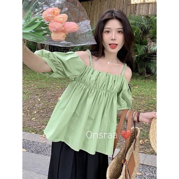 ✅ÁO HỞ VAI DỊU DÀNG CHO NÀNG XUỐNG PHỐ✅