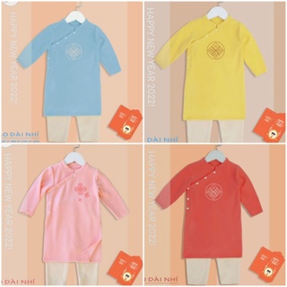 Goodmama - Bộ áo dài cách tân chất modal nỉ cho bé 9m-3y