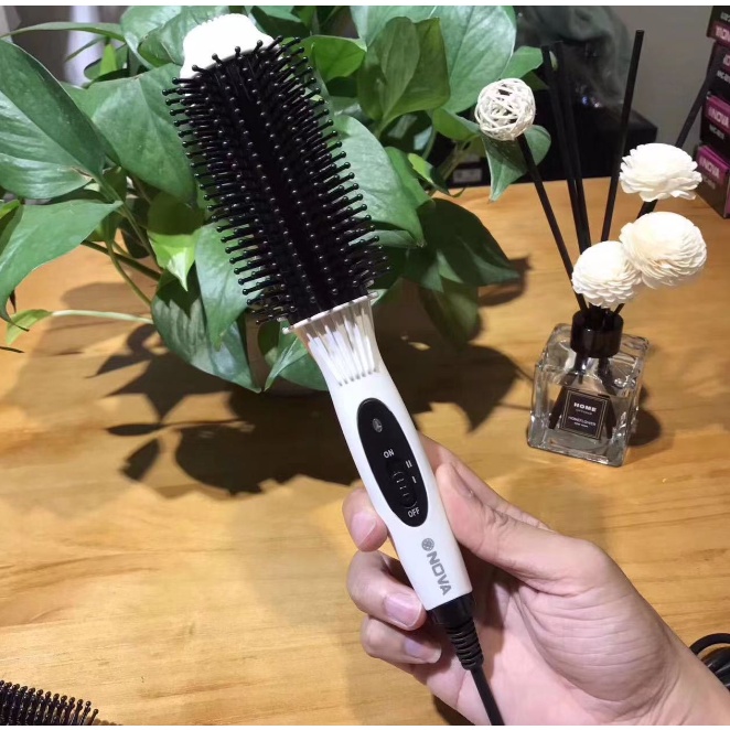 Lược điện Nova 8810 chuyên uốn cụp uốn cong làm khô chính hãng