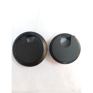 Nắp luồn dây điện nhựa đen 50mm. 60mm
