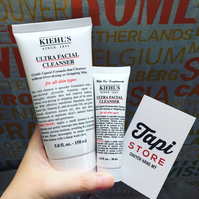 Sữa rửa mặt Kiehl’s Ultra Facial Cleanser