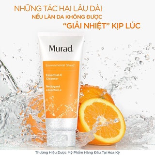 MURAD - Sữa Rửa Mặt Vitamin C Giúp Làm Sáng & Khỏe Da Murad Essential-C Cleanser 200ml