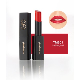 Son YumeiSakura - Dòng dưỡng Collagen - Màu YMS01 Ladybug Red - Đỏ hồng