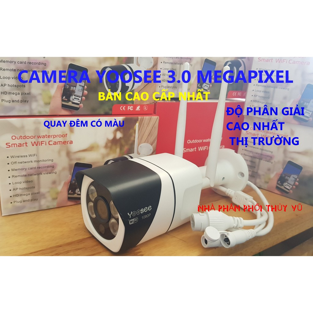 camera cao cấp vỏ nhôm - camera ngoài trời 3.0MPX FULLHD