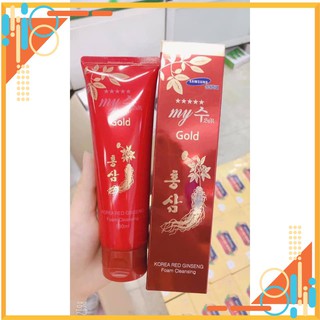 Sữa rửa mặt sâm đỏ hàn quốc