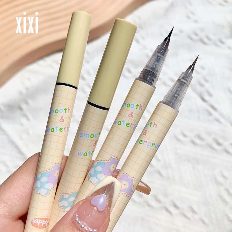Bút Kẻ Mắt Xixi Chống Thấm Nước Và Mồ Hôi Không Dễ Lem Tự Nhiên Mềm Mượt