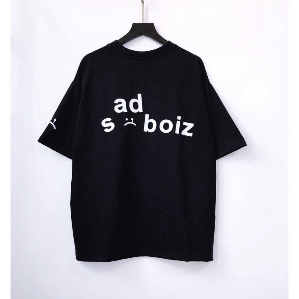Áo thun tay lỡ Sadboiz form rộng unisex - áo sadboiz