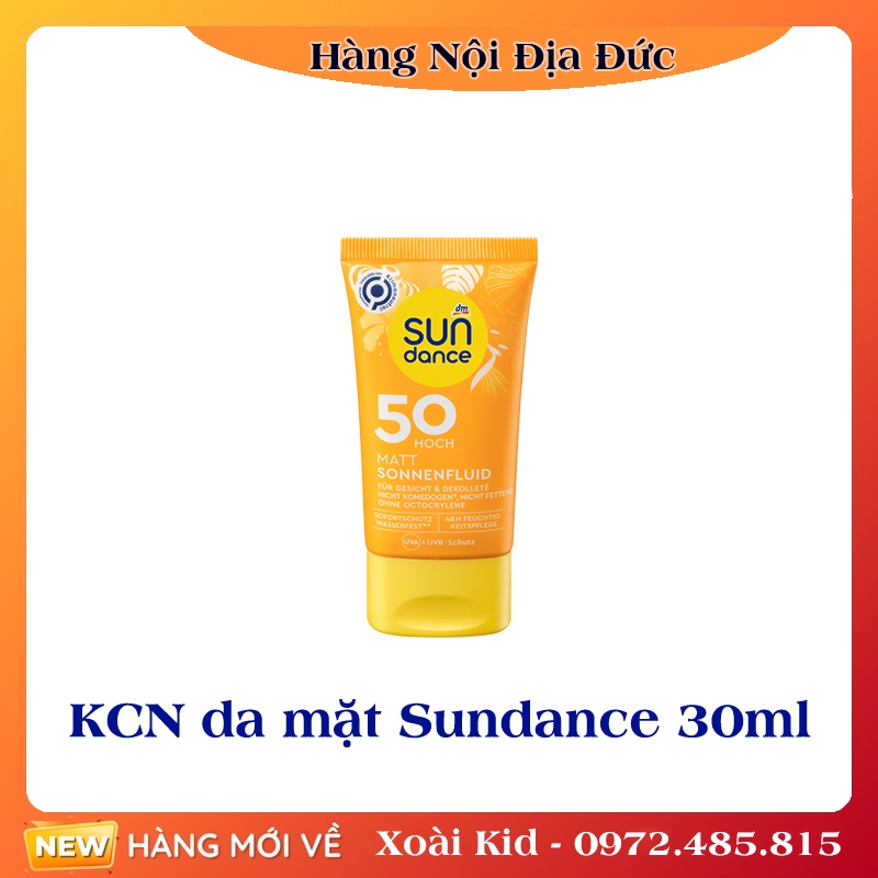 Bộ Kem chống nắng,kem nhả nắng Sundance, viên uống chống nắng Carotin Mivolis  Đức - Date mới Đủ Bill