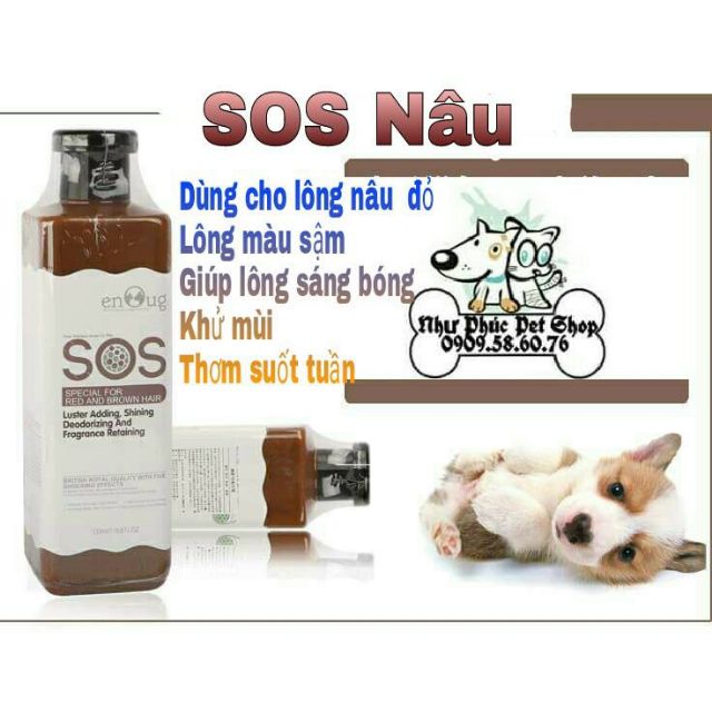 🐶 Dầu tắm cho cún SOS