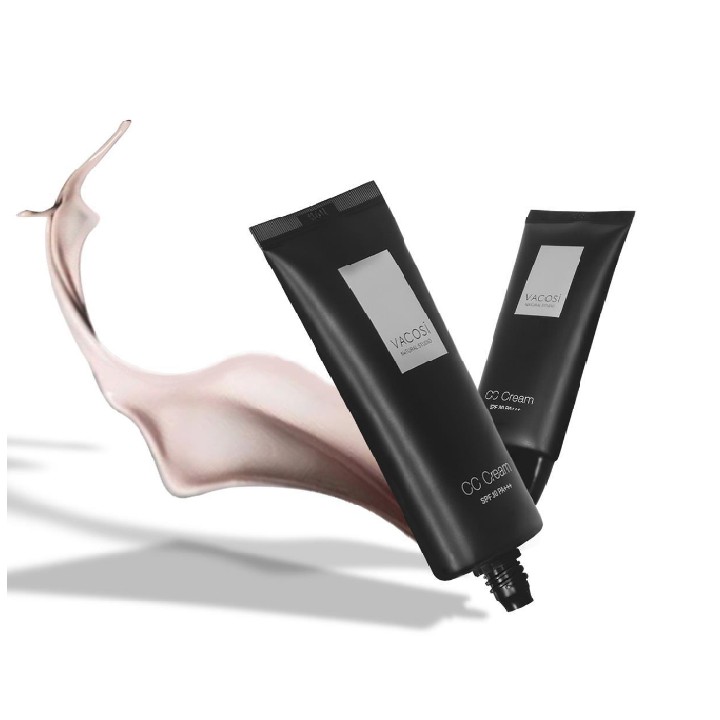 Kem Nền CC Sáng Da Và Hiệu Chỉnh Màu Vacosi Whitening CC Cream SPF 30 PA+++ 60ml | BigBuy360 - bigbuy360.vn
