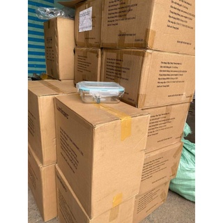 Thố thủy tinh 2 ngăn 1000ml
