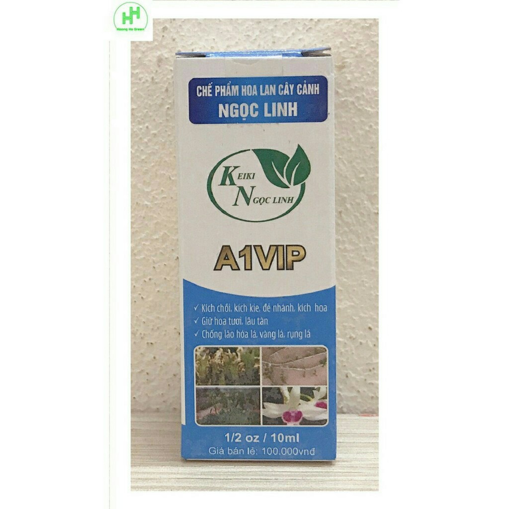 Chế phẩm hoa lan cây cảnh Ngọc Linh A1VIP chuyên kích chồi, kích kei cho hoa lan, cây cảnh chai 10ml.