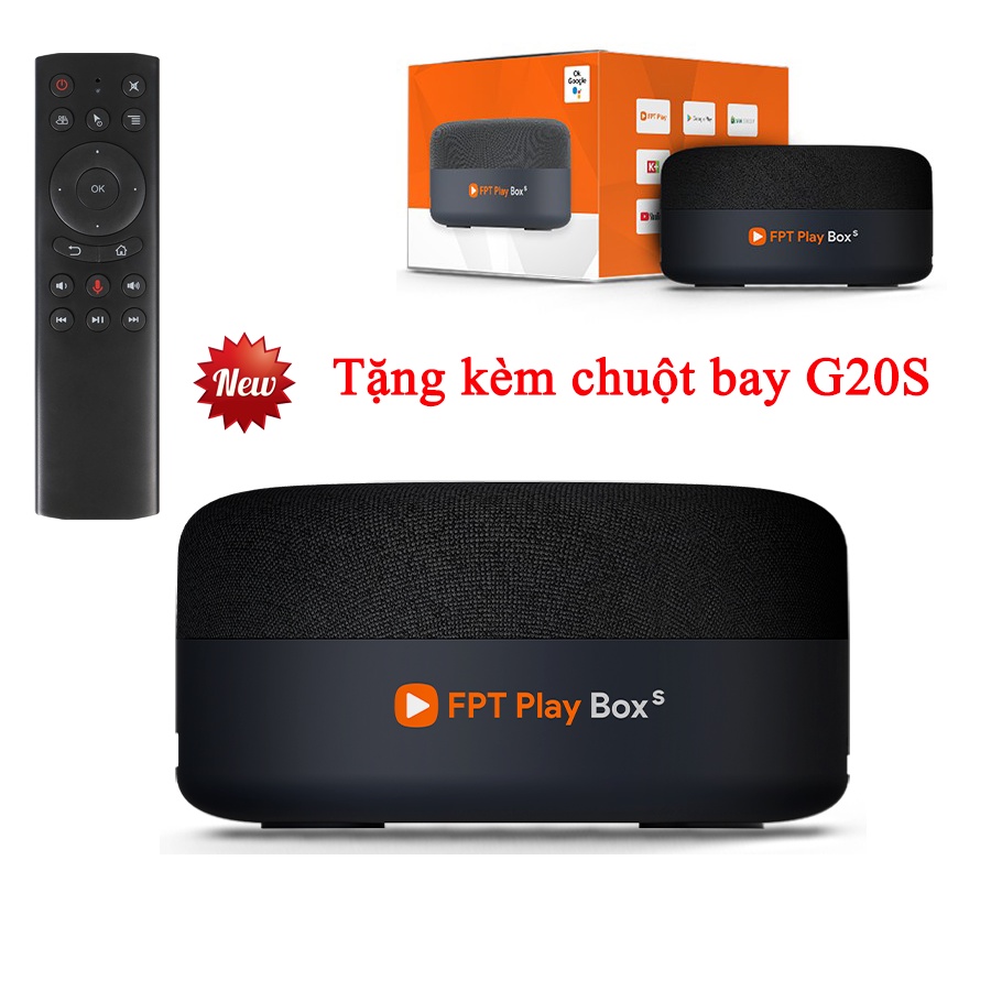 FPT PLAY BOX S 2021 Tặng chuột bay G20S