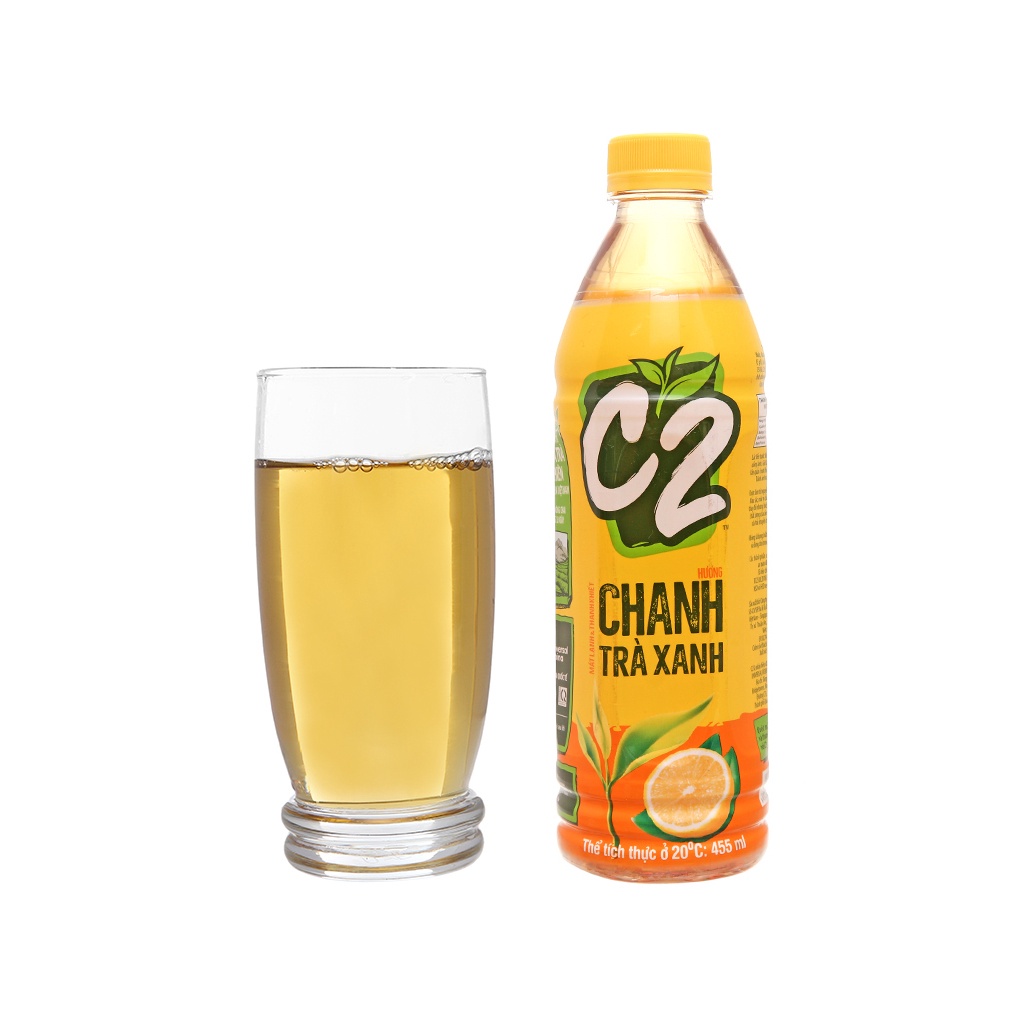 Trà Xanh C2 Chai Nhựa 455ml  Bao bì xuân - Đại lý 273