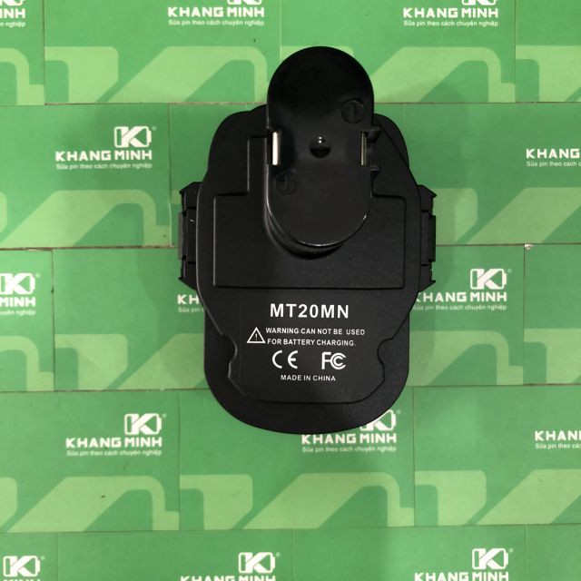 Đế chuyển pin Makita trượt sang pin cắm 18v