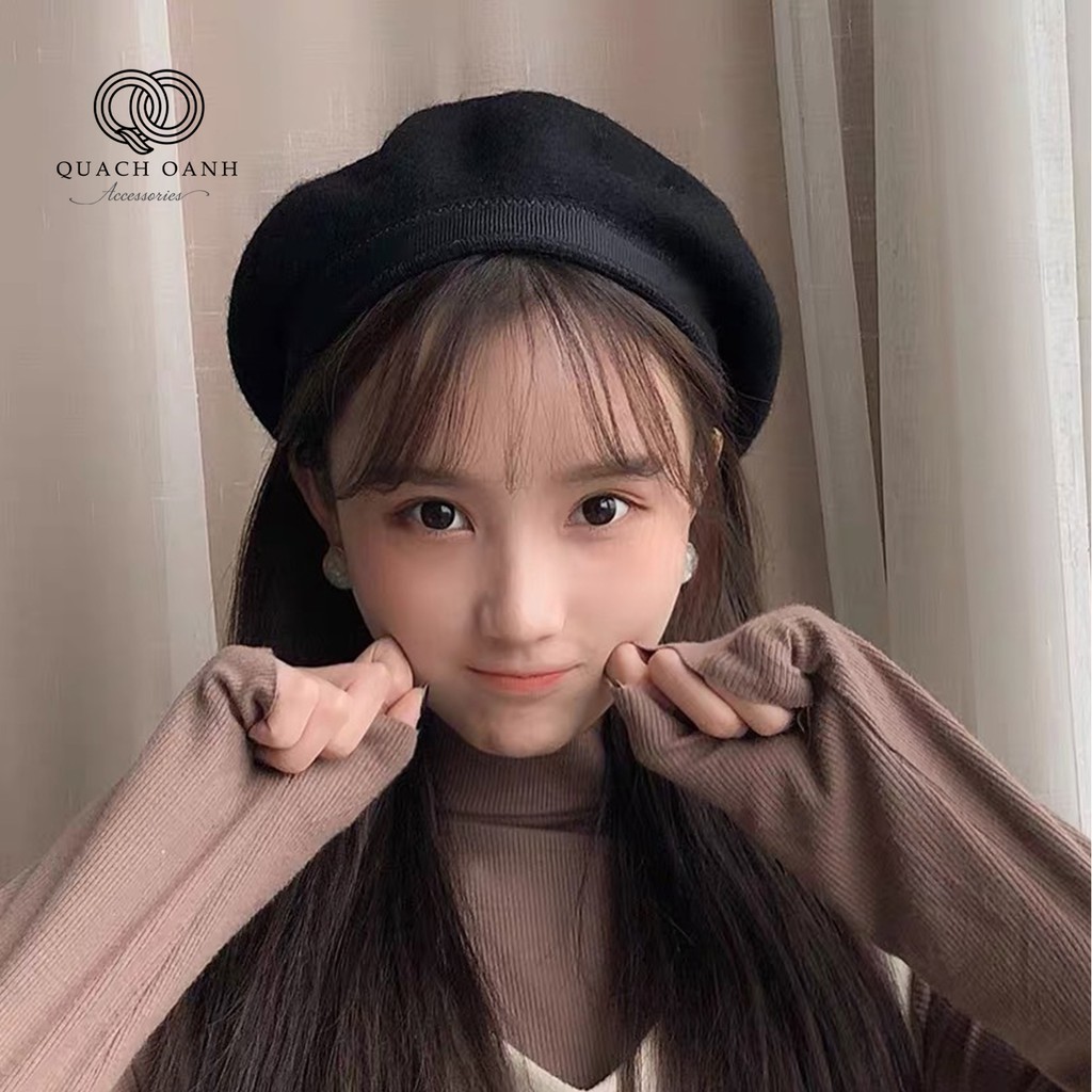 Mũ beret , Mũ nồi phong cách Hàn Quốc - MUL002