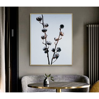 Tranh canvas treo tường hoa vải TTC20553 - 50 x 60 cm