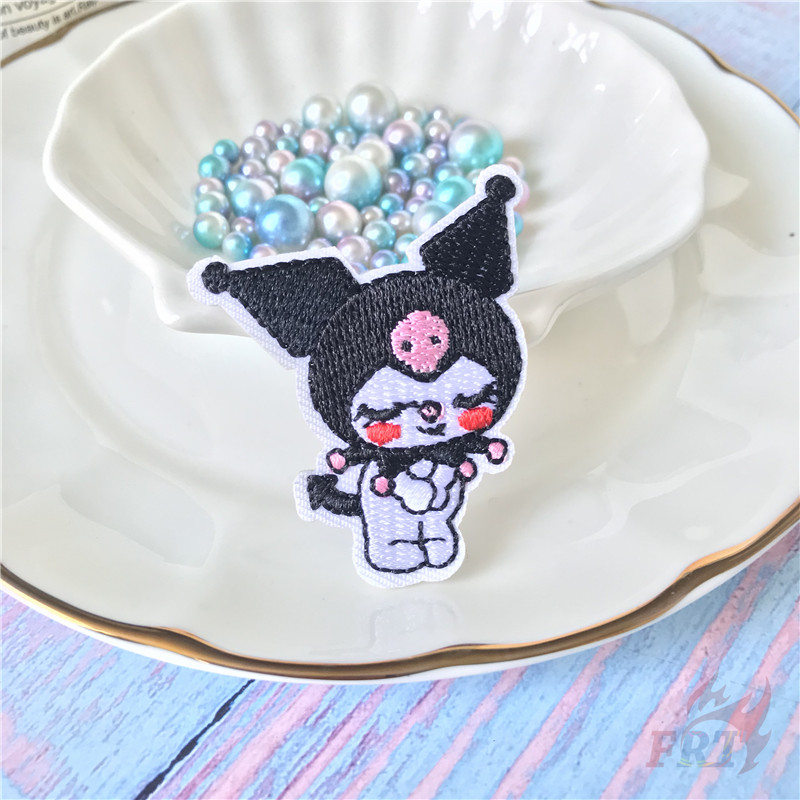 1 Miếng Vá Quần Áo Hình Nhân Vật Hoạt Hình Kuromi &amp; Melody