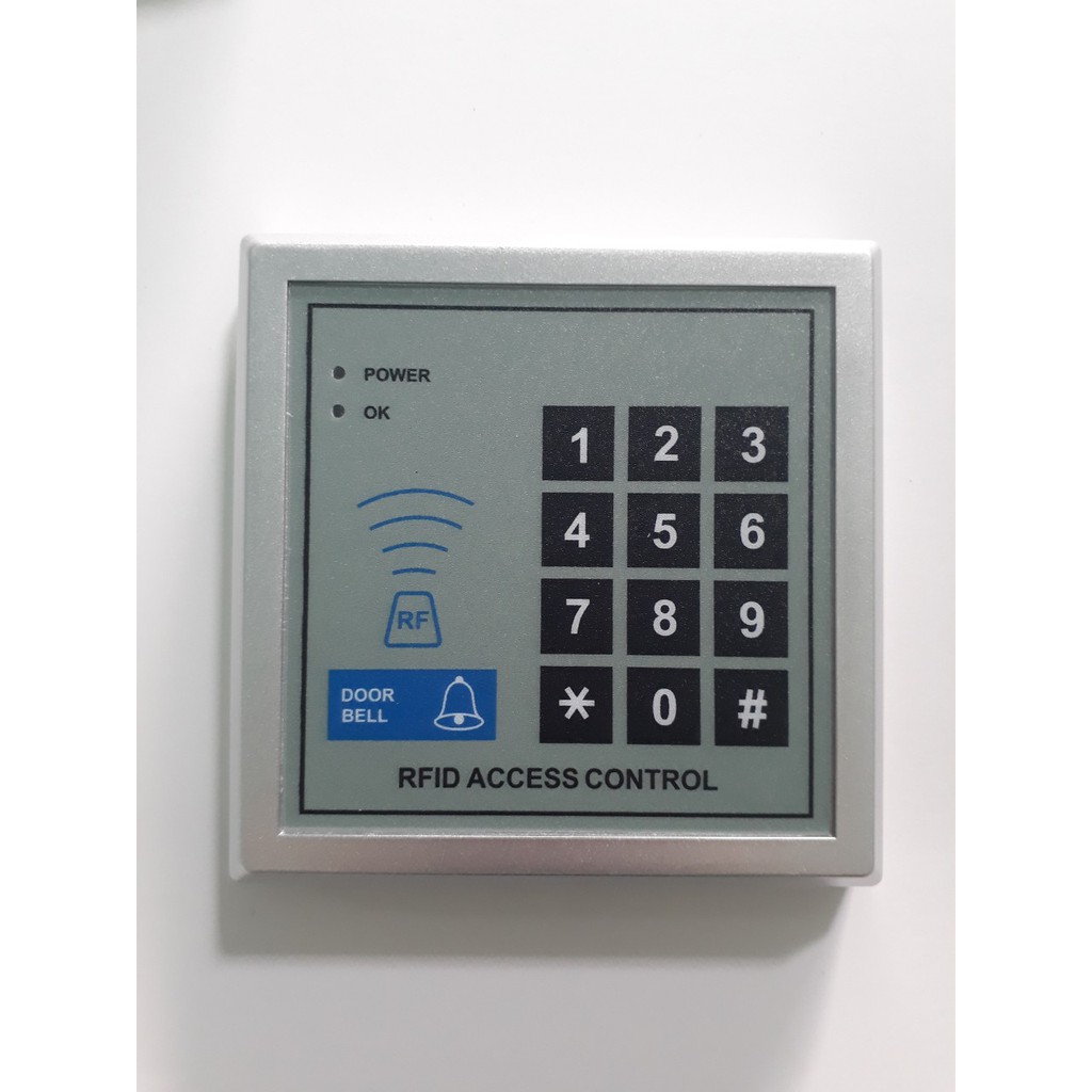 Đầu đọc thẻ từ RFID và bàn phím số tần số + 10 thẻ từ