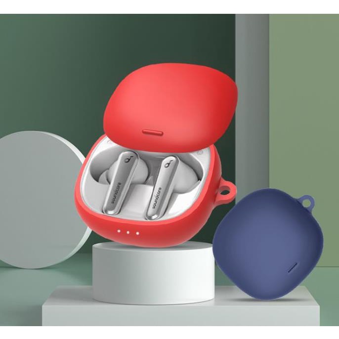 Vỏ Bảo Vệ Hộp Sạc Tai Nghe Anker Soundcore Liberty AIR 2 PRO Bằng Silicon Chống Rơi Hình Hoạt Hình
