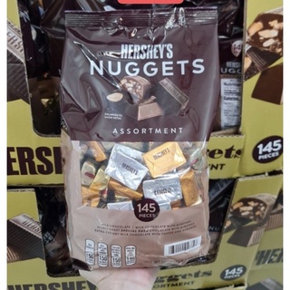 ) Kẹo Chocolate) Hershey's Nuggets 1,47Kg , 145 viên của Mỹ( socola
