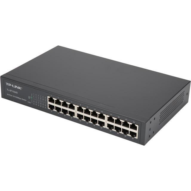 Switch TP-Link TL SF1024D 24-port 10/100Mbps