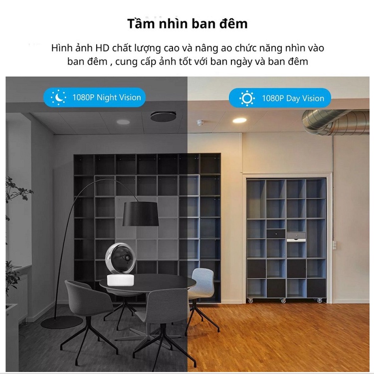 Camera Không Dây YCC 365, Model 2023, Đàm Thoại 2 Chiều, Tự Theo Dõi Chuyển Động - Kết Nối WIfi - Đơn Giản Dễ Sử Dụng