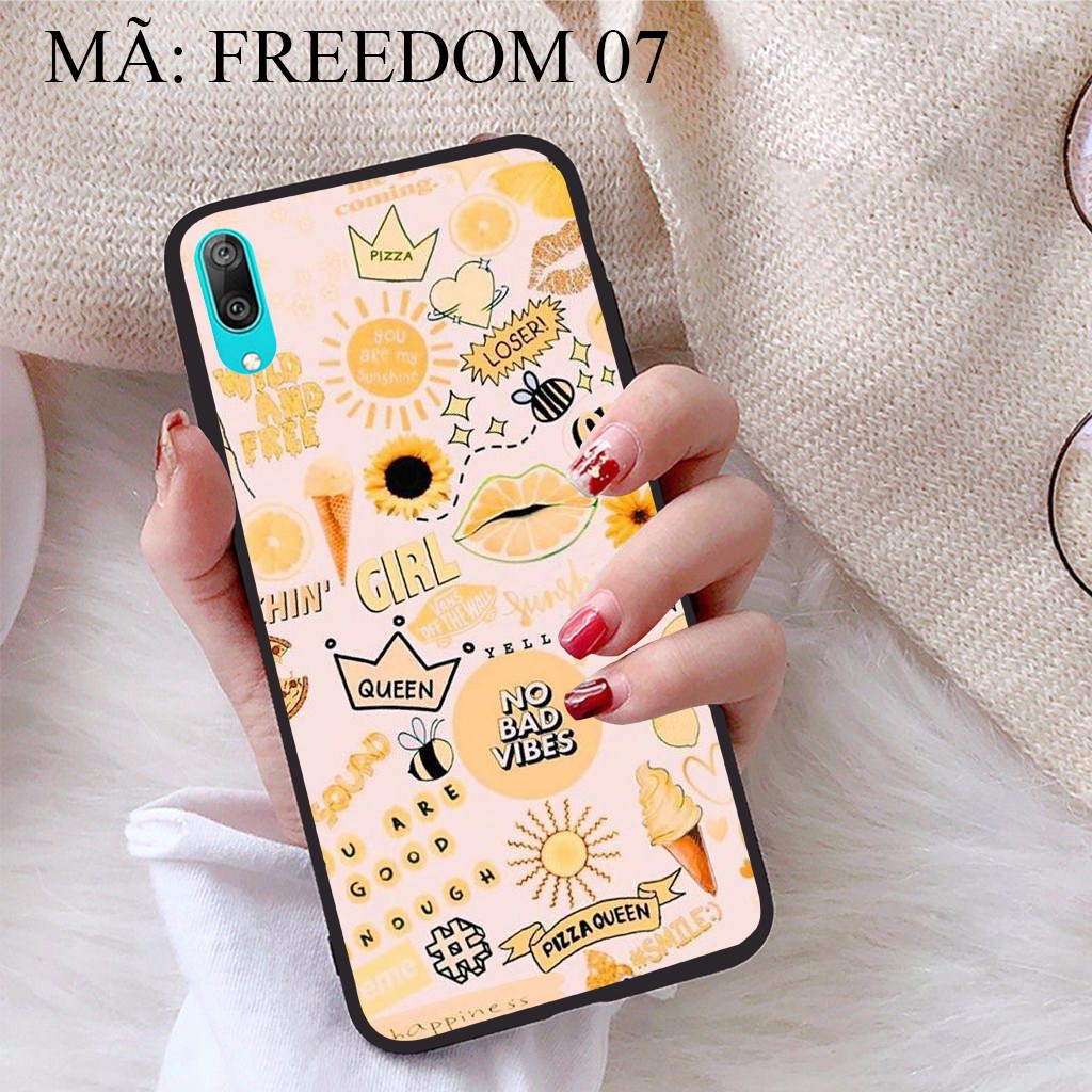 Ốp lưng Huawei Y7 Pro 2019 viền dẻo TPU BST Phong Cách Freedom