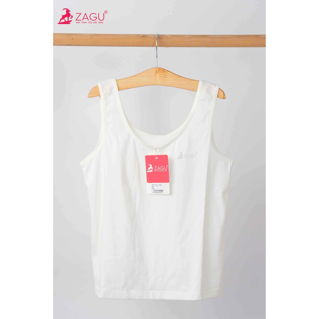 Áo lá mặc áo dài Zagu 1813 bản vai lớn chất liệu Cotton 4 chiều