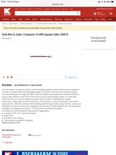 Dây loa clark Wire & cable của mỹ