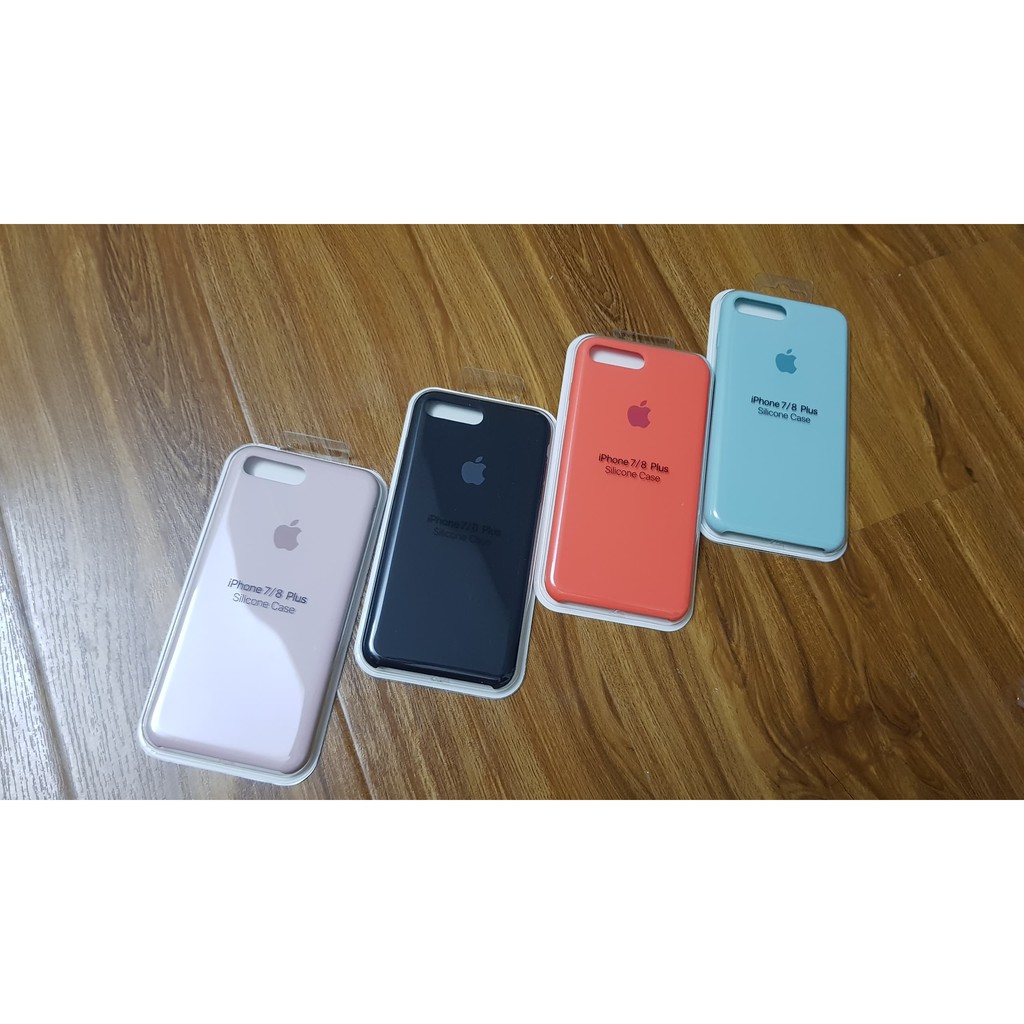 [Shopee trợ giá] Ốp Silicon chống bẩn cho iPhone 6/6s/7/8/Plus/X (Hàng nguyên seal loại 1 có logo)