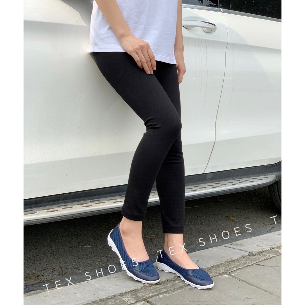 Giày bệt lưới kiểu dáng thể thao siêu êm, siêu nhẹ TEX SHOES
