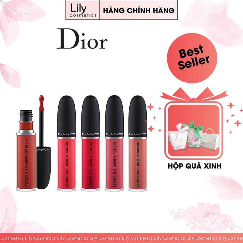 SON KEM Lì MAC Powder Kiss Liquid Lipcolour. Hàng cam kết chính hãng,ĐỦ BILL BAO CHECK CODE CHECK MÃ