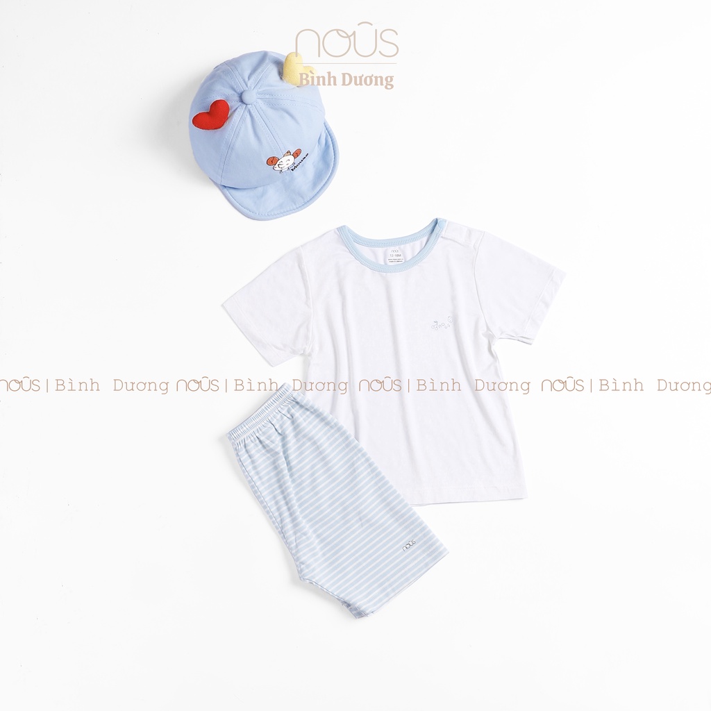 Bộ quần áo trẻ em nous cài vai cộc, cài thẳng cộc đủ màu Nu Petit - Nous Bình Dương - Bipbipstore
