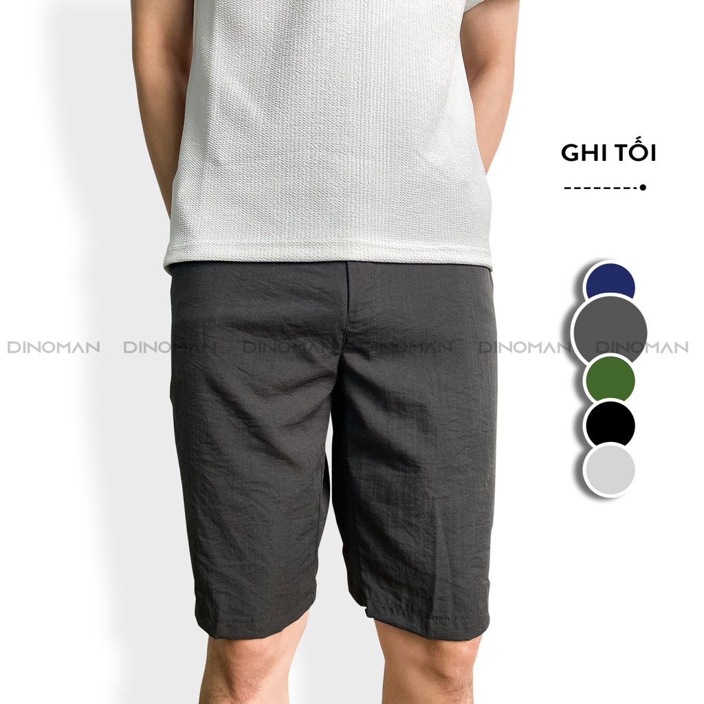 Quần Short nam, quần đùi nam chất đũi cực mát mặc giữ dáng thoải mái dễ chịu.