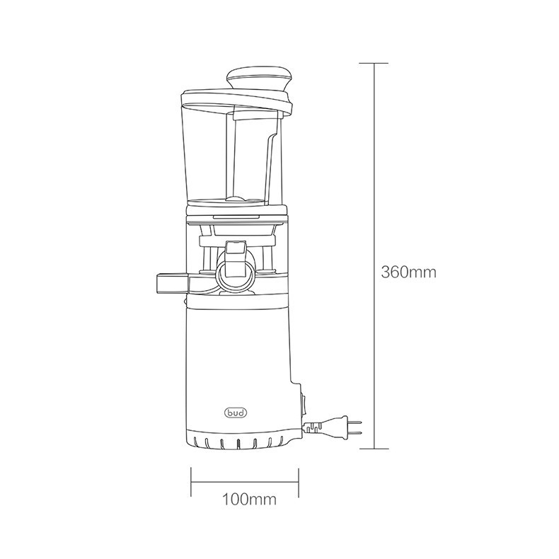 Máy Ép Chậm trái cây Xiaomi Youpin BUD mini BJ08