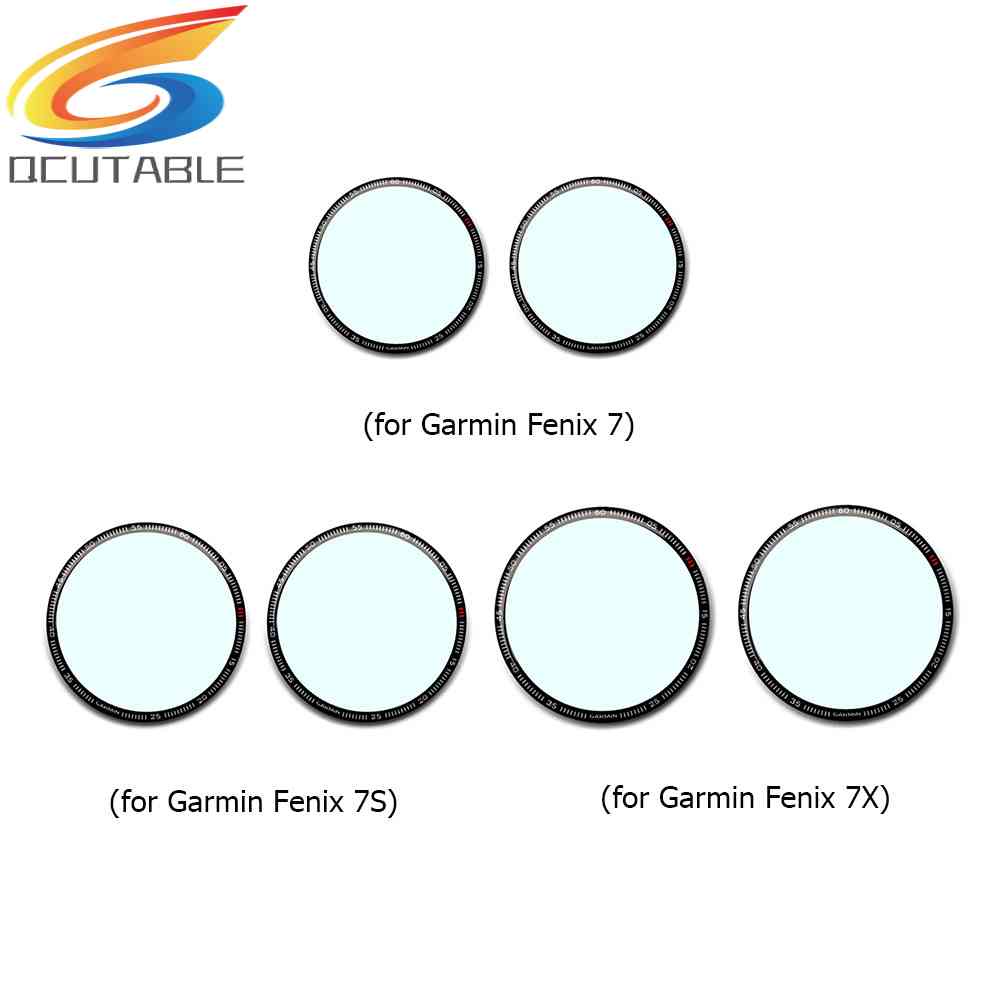 Set 2 Miếng Dán Bảo Vệ Màn Hình Cong 3D Cho Đồng Hồ Garmin Fenix 7 / 7S / 7X