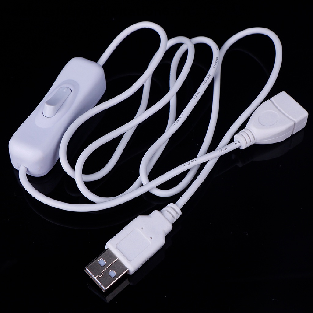 1m Dây Cáp Mở Rộng 1m / E6VN / / 1 Cổng USB Có Công Tắc Bật / Tắt Cho Quạt USB