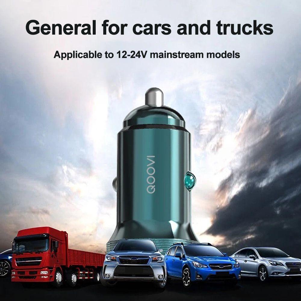 Cốc Sạc Nhanh Qc 3.0 Type C Cho Xe Hơi