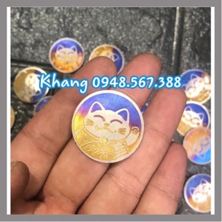Tem titan mèo thần tài
