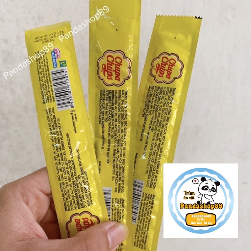 Kẹo cầu vồng Chupa Chups sour belt (gói 8g)