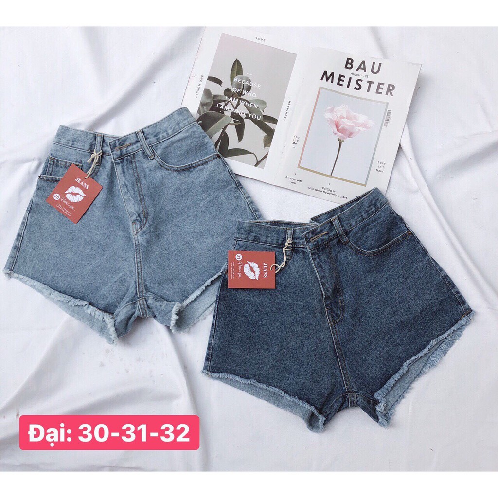 Quần Short Jean Nữ Nhiều Mẫu Mặc Thoải Mái | BigBuy360 - bigbuy360.vn