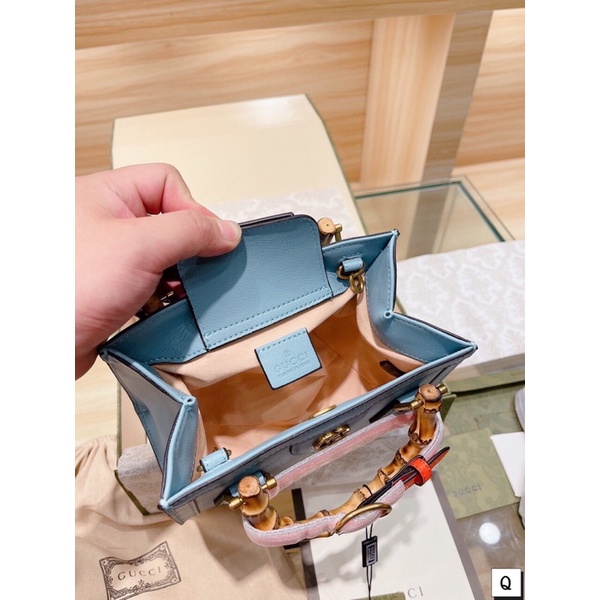 Túi xách Guccí quai trúc siêu xinh chất da thật hàng order