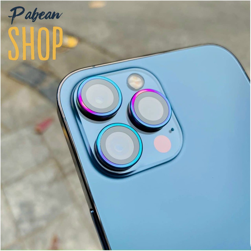 Kính camera bảo vệ mắt chính hãng KUZOOM nhiều mầu cho iPhone 12mini / 12/12Pro / 12 promax