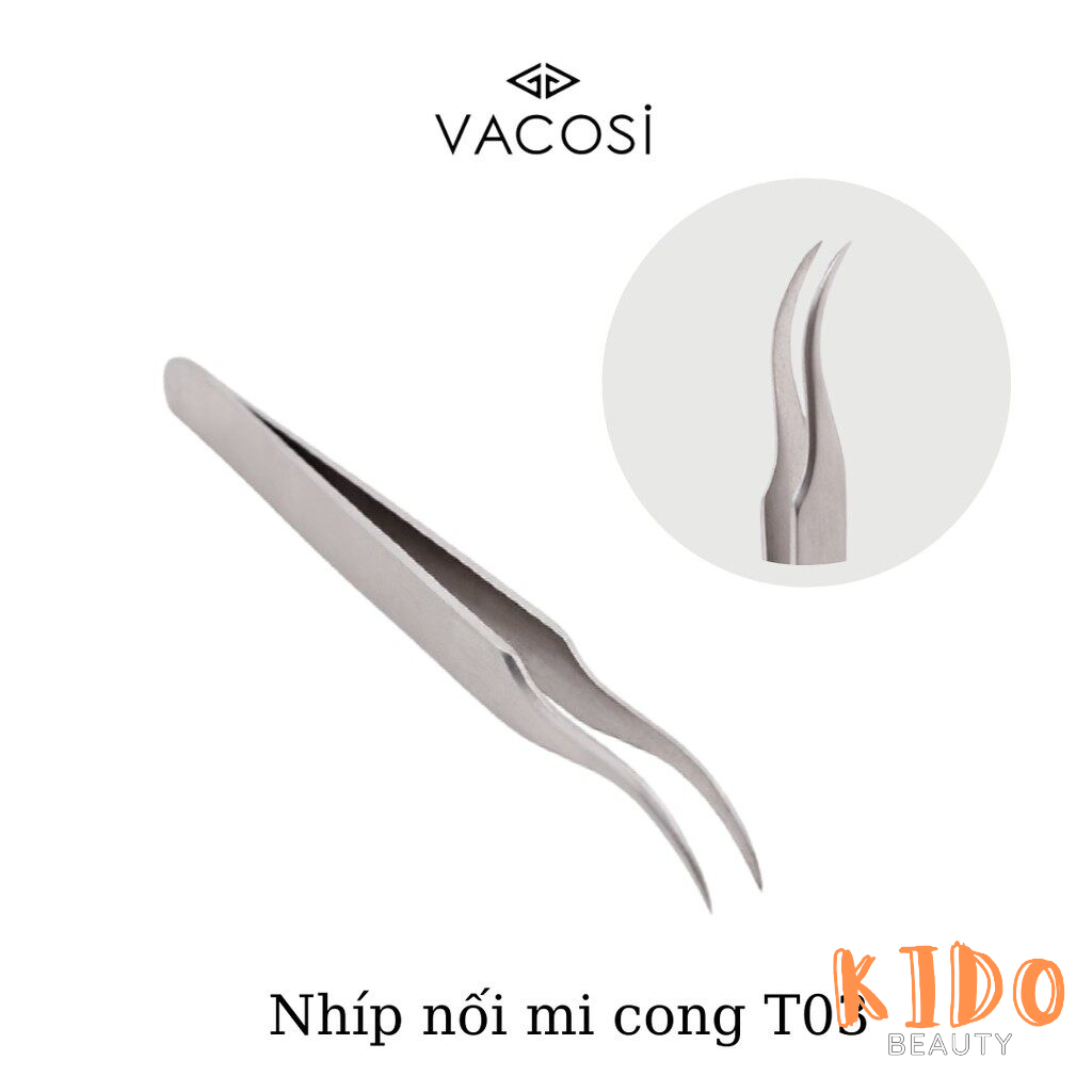 Nhíp cao cấp VACOSI không gỉ các loại / Nhíp nối mi / Nhíp gắp mụn / nhíp thông dụng