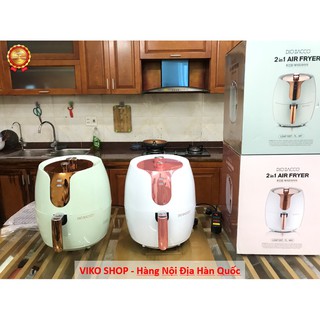 Nồi Chiên Không Dầu Dio Bacco Hàn Quốc