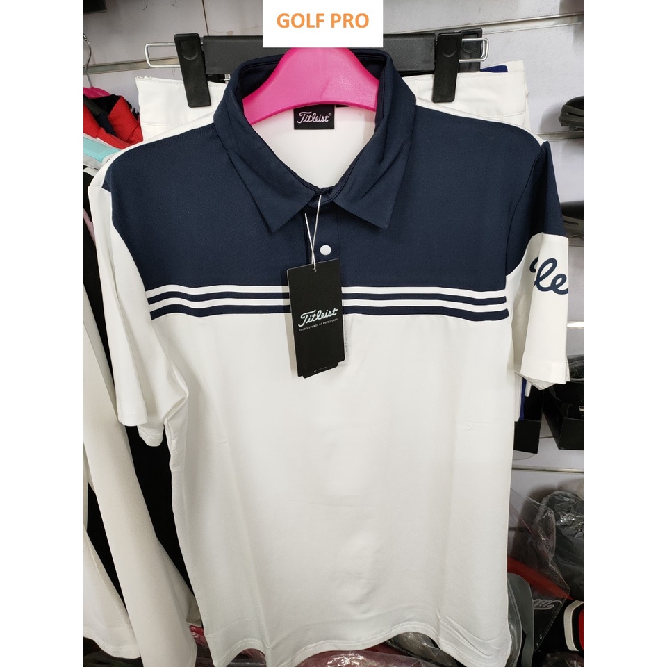 Áo golf nam ngắn tay Titleist trang phục thể thao cao cấp GOLF PRO AN014