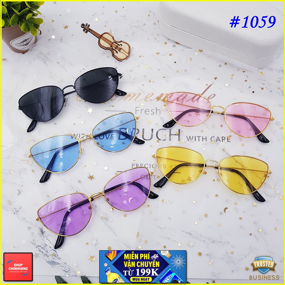 KÍNH MÁT NỮ GỌNG XI HÀN THỜI TRANG SH1059