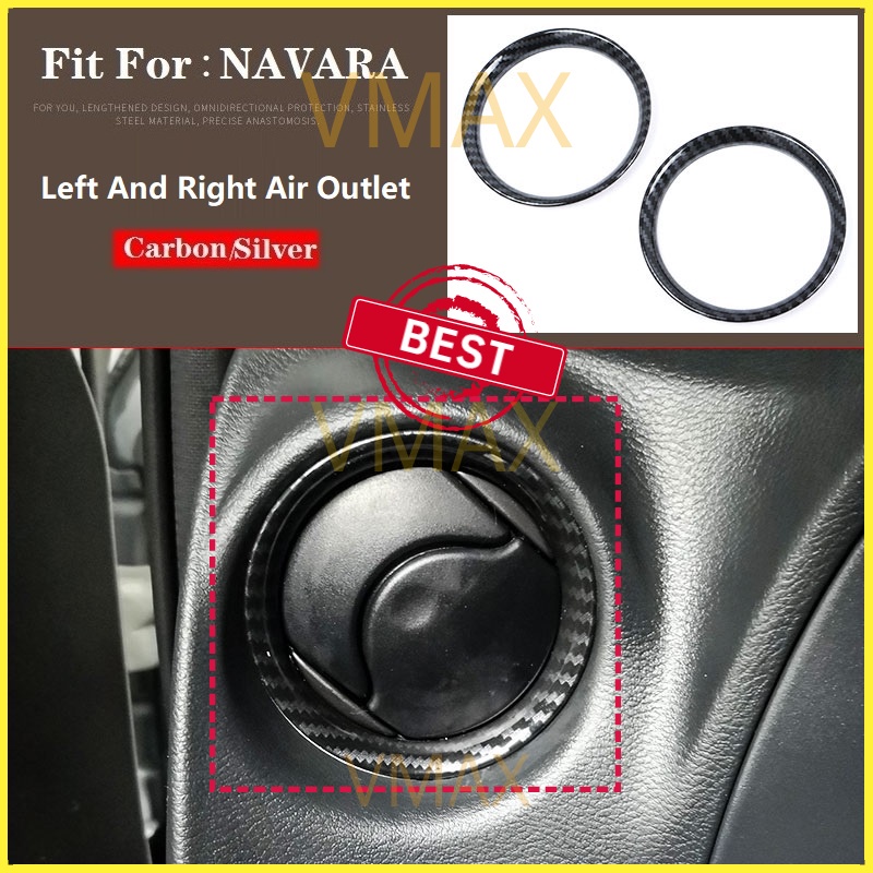 Nissan Navara NP300 2016-2022 Nắp thoát khí trái và phải Phụ kiện nội thất cho Nissan Navara NP300 2